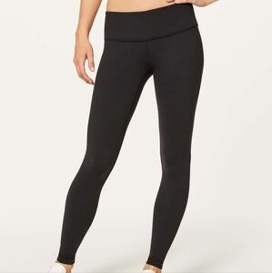 Lululemon Wunder Under Low-Rise Tight *Full-On Luon 28" Black